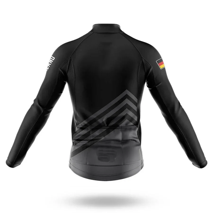 Winter Fleece Thermisch Germany Nationale Team Alleen Ropa Ciclismo Wielertrui Wielerkleding Maat XS-4XL