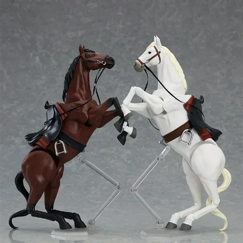 

Horse Figure Action Animal 1/12 Movable Horse For Figma Statue Collectible Model Doll Educational Toy Children Birthday Gift