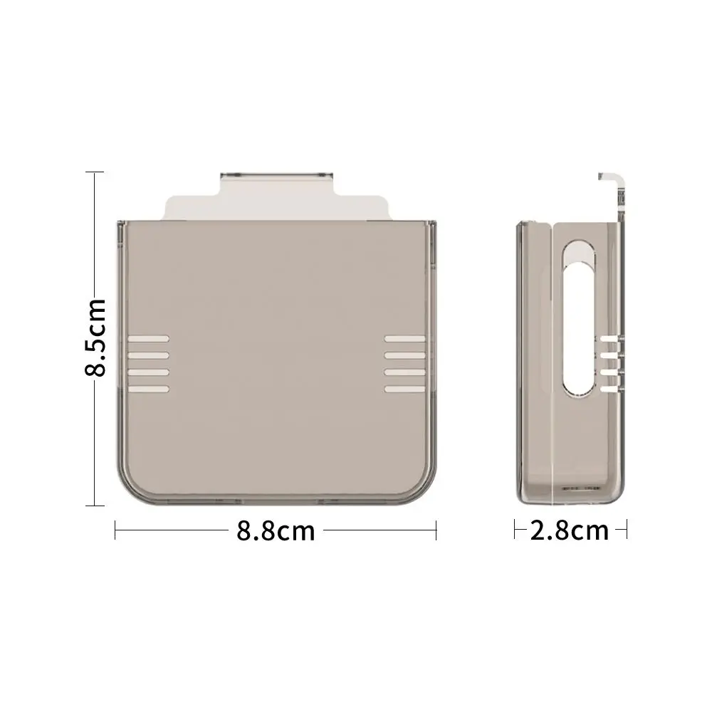 New Protective Case PC Protective Case Full Protection Anti-Scratch Hard Shell Clear Shockproof Housing Cover for Miyoo Flip V2