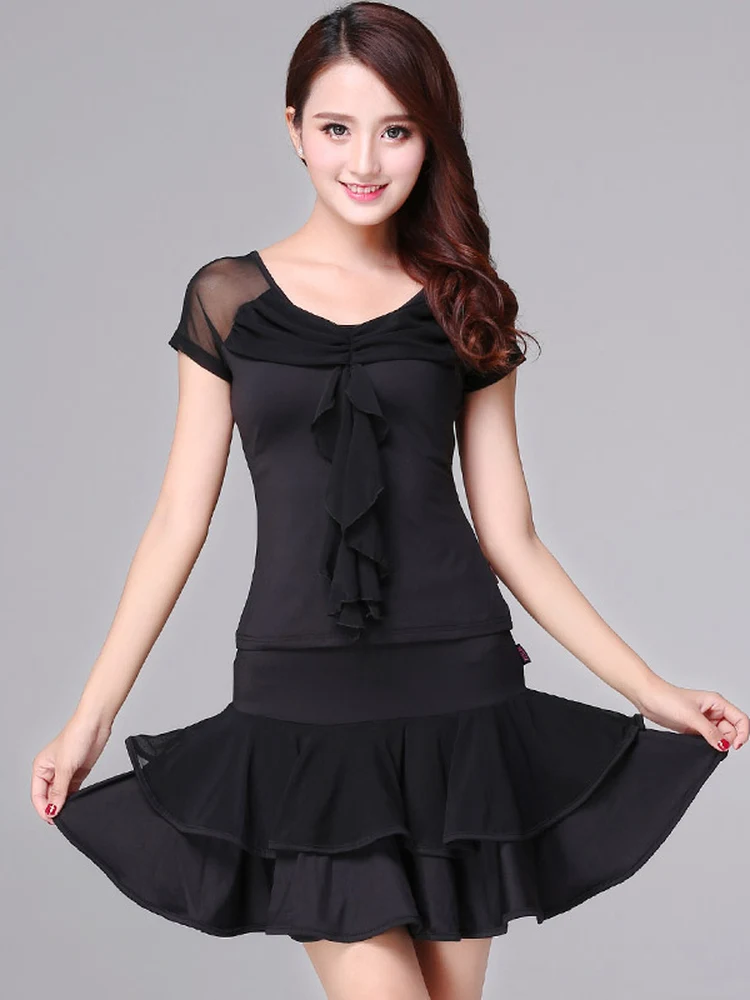 ensemble-de-danse-latine-et-de-danse-de-salon-pour-adultes-avec-manches-en-maille-ideal-pour-les-femmes-d'age-mur-et-les-personnes-agees-tenue-de-fitness-en-soie-de-lait-en-deux-pieces