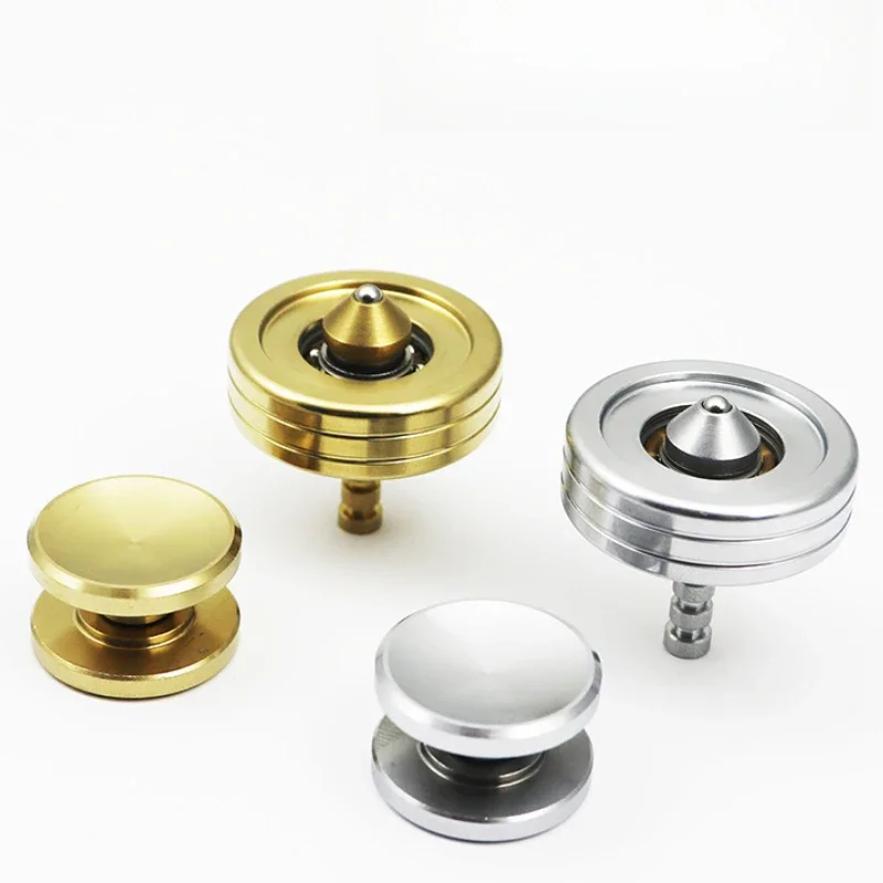 Lidar com fidget spinner metal girando ponta superior giroscópio de aço inoxidável edc aliviar o alívio do estresse reduzindo brinquedo anti ansiedade crianças