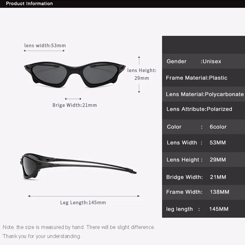 Men Polarized Sunglasses Cycling Outdoor Sports Sun Glasses Fishing Running UV400 Shades Eyewear image 6