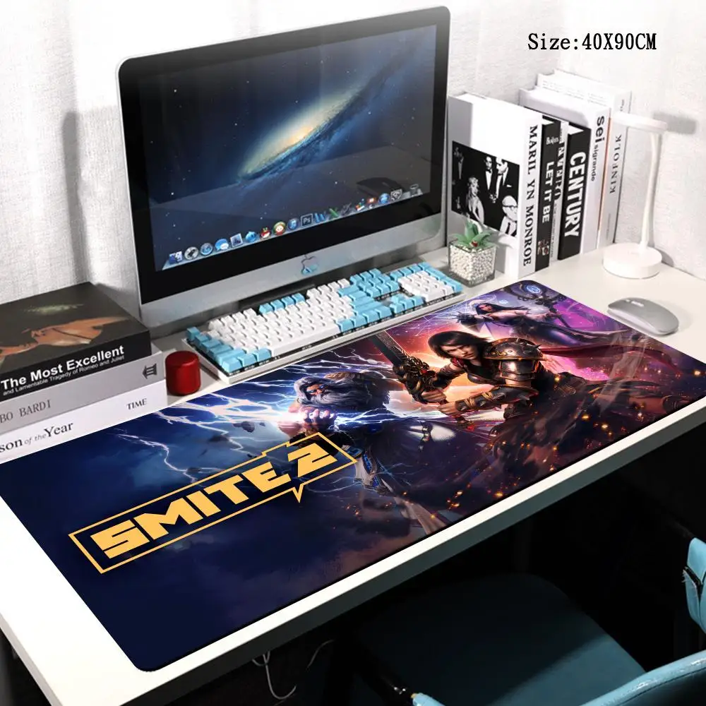 

Full Gamer Pc Gaming Accessories Smite Custom Mouse Pad Anime Sexy Mausepad Computer Big Non-slip Mat Mousepepad Csgo Mousepad