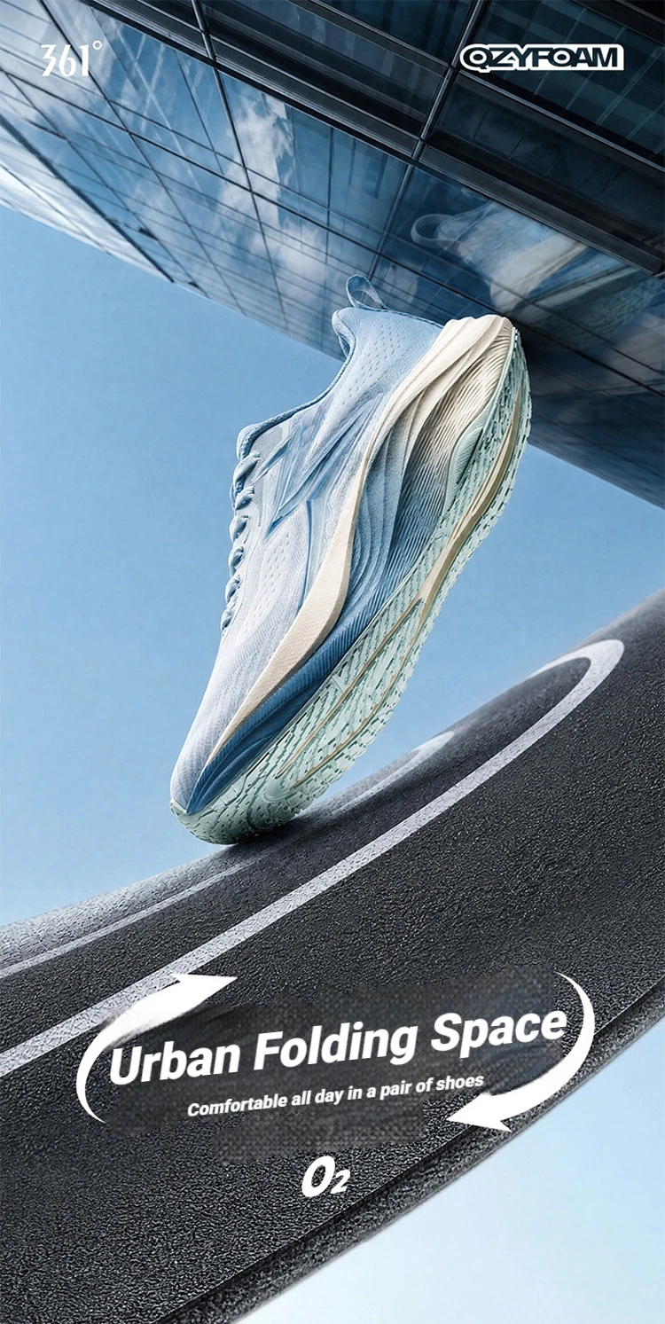 361 Degrees O2 Laufschuhe für Damen, atmungsaktiv, stabil, griffig, langlebig, Marathon-Sneaker für Herren, 672632223 – Detail 4