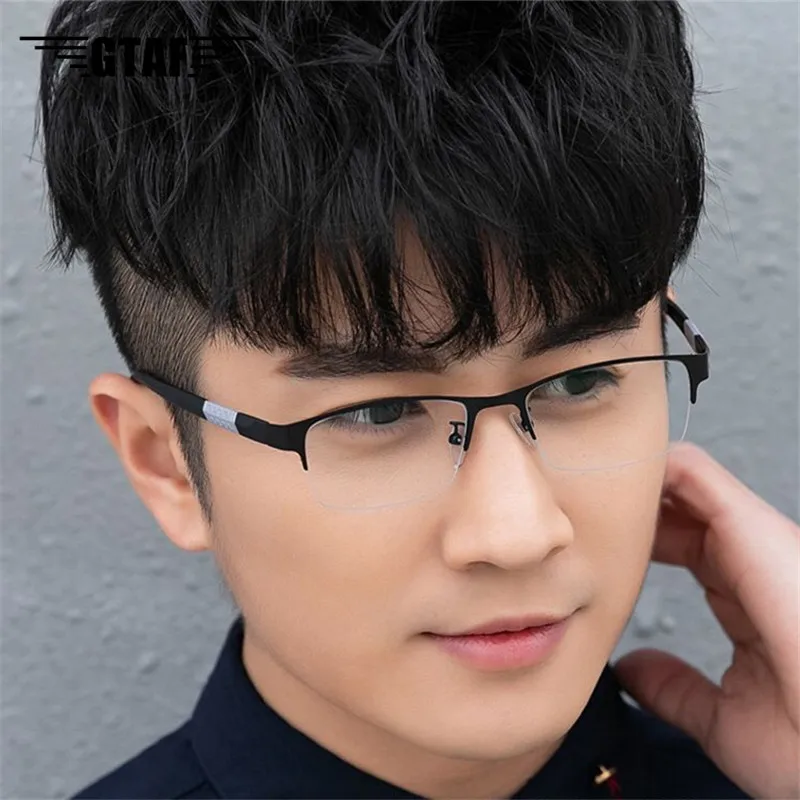 +1.0+1.5+2.0+2.5+3.0+3.5+4.0 Reading Glasses High Quality Half-frame Diopter Business Office Presbyopia Glasses for Men Women