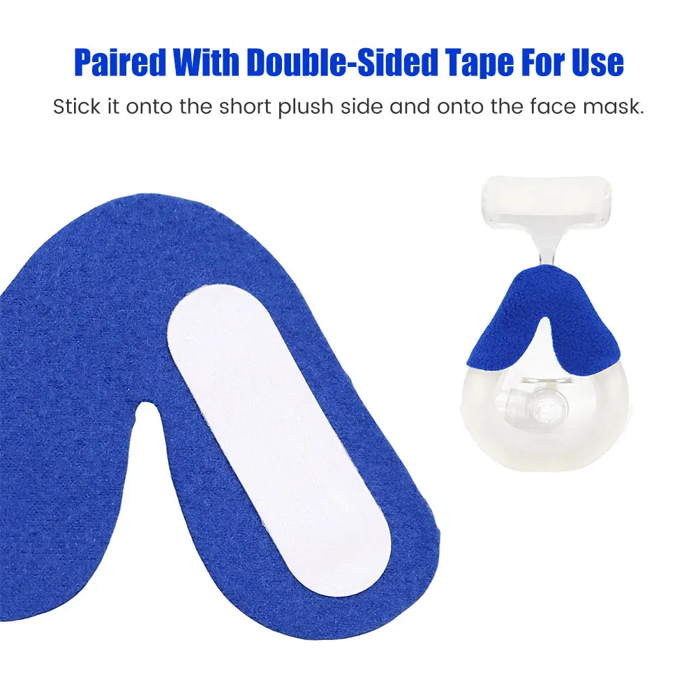 CPAP Nose Mask Pad Prevent Nose Bridge Soreness Skin Red Mark Irritation Caused By CPAP Mask Nose Gel Pad Nasal Pad for MostMask