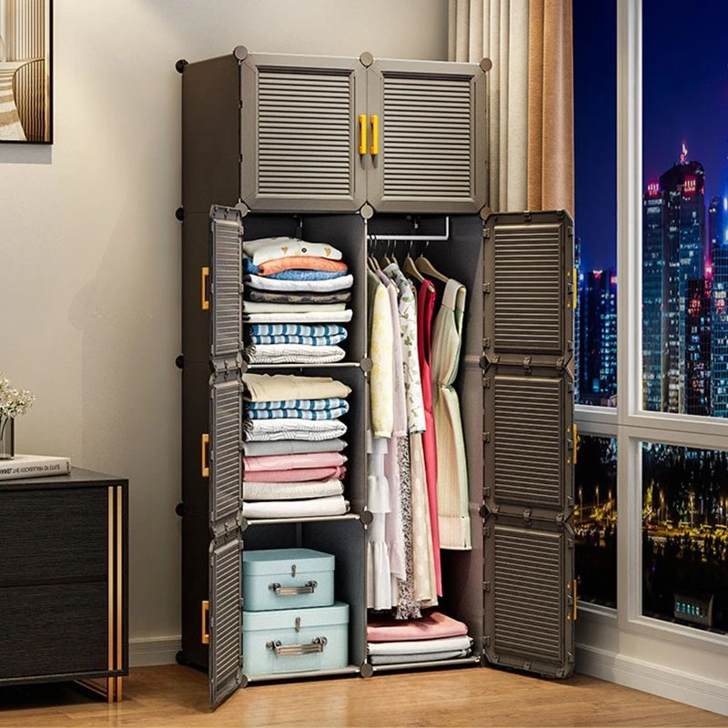 Universal Bedroom Closet Storage Organizer Cupboard Partitions Clothes Shelf Interior Wardrobe