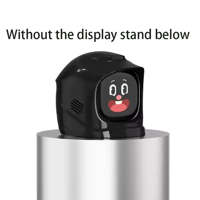 Animal de compagnie électronique monté sur compagnon de véhicule écologique et tendance avec expressions intelligentes de la facia pour la compagnon de voiture d'enfants