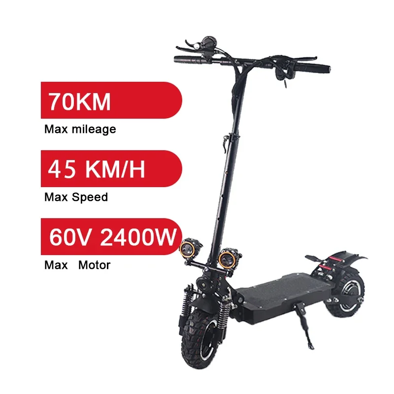 M11 Pro Dual Motor E Scooter Adults 48v 1000w  10inch 40km/h Electric Scooter