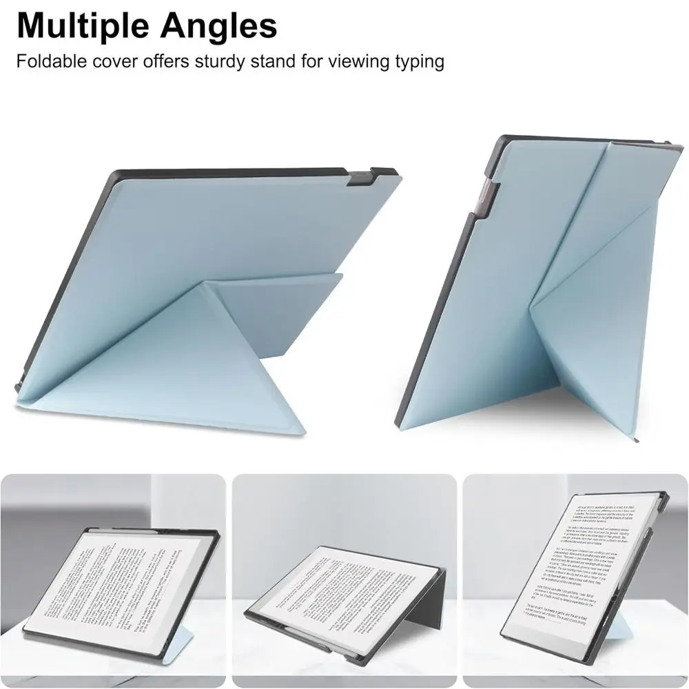 

Auto Sleep/Wake 11.8" Tablet Stand Case Anti-fall Wear Resistant Protective Shell Leather Foldable for reMarkable Paper Pro 2024