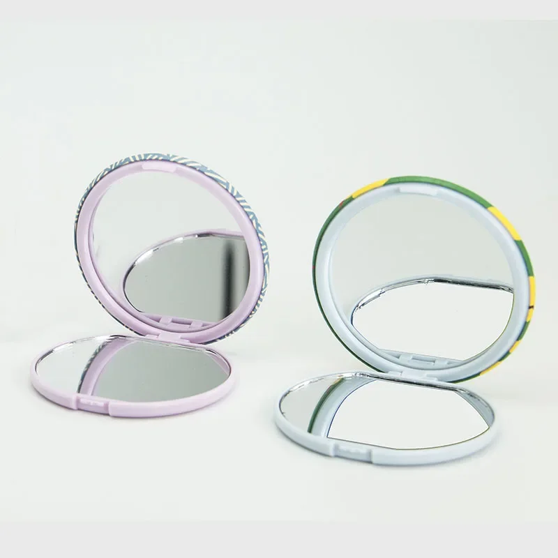

High quality compact mirror makeup button makeup mirror