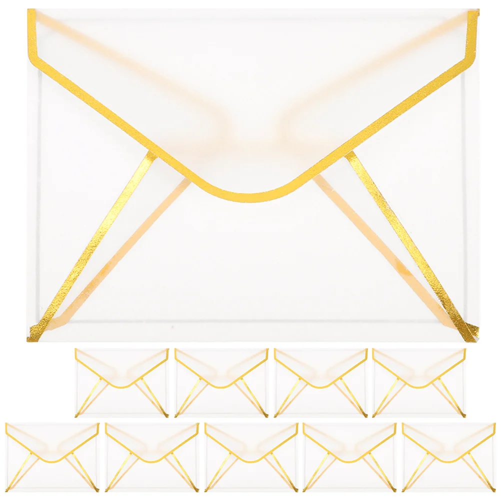 10 stuks retro doorschijnende envelop wit 6x9 inch voor bruiloft uitnodigingskaarten geschenkopslag lege enveloppen praktische duidelijke brief