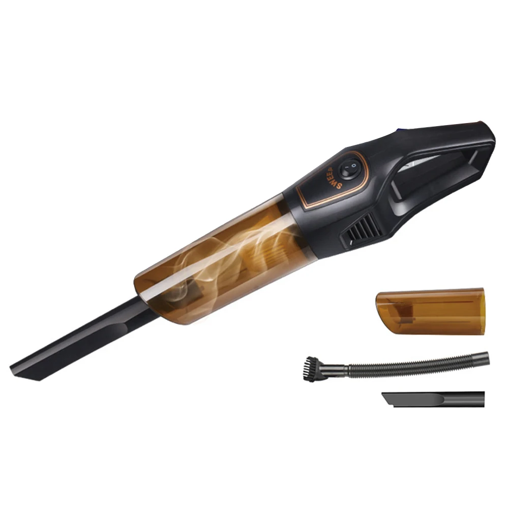 9000Pa Wireless Car Vacuum Cleaner 2 in 1 Blowable Cordless Handheld Auto Vacuum Home & Car Dual Use Black
