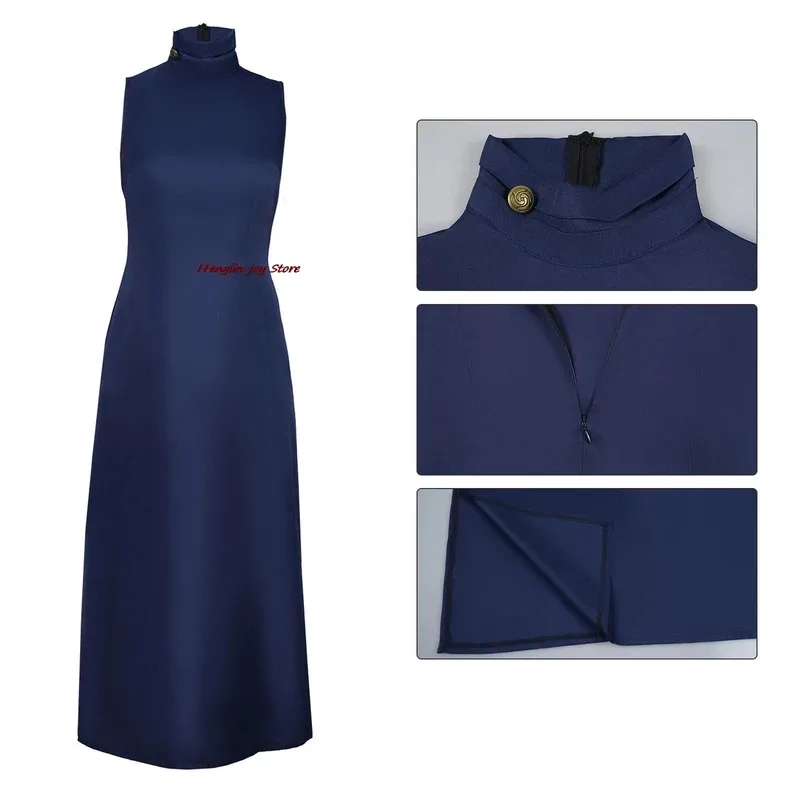 ชุดคอสเพลย์ยี่อี้ เซนิน ปี 2025 ชุดเดรสแขนกุดพร้อมวิกผม สำหรับผู้หญิง ชุดเซนอินไม สำหรับผู้ใหญ่ งานฮาโลวีน งานคาร์นิวัล งานปาร์ตี้ ชุดเล่นบทบาทสมมติ