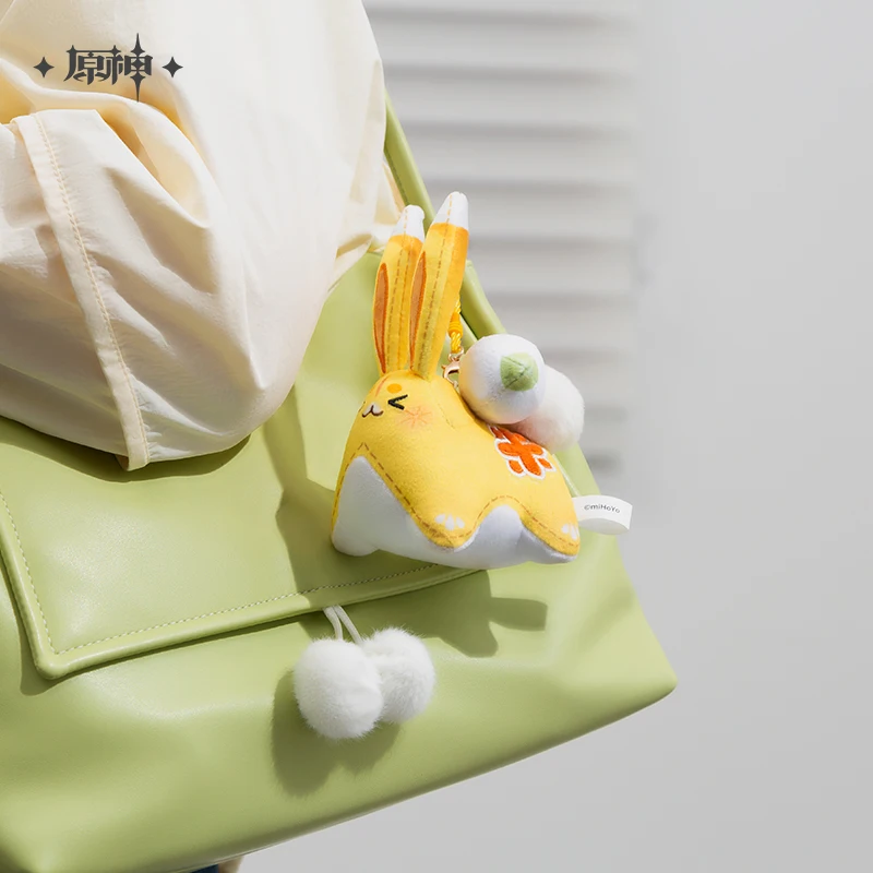 オリジナル MiHoYo 原神インパクト Yaoyao かわいい人形ペンダントコスプレ小道具バッグ装飾アクセサリー子供ファンのコレクションギフト