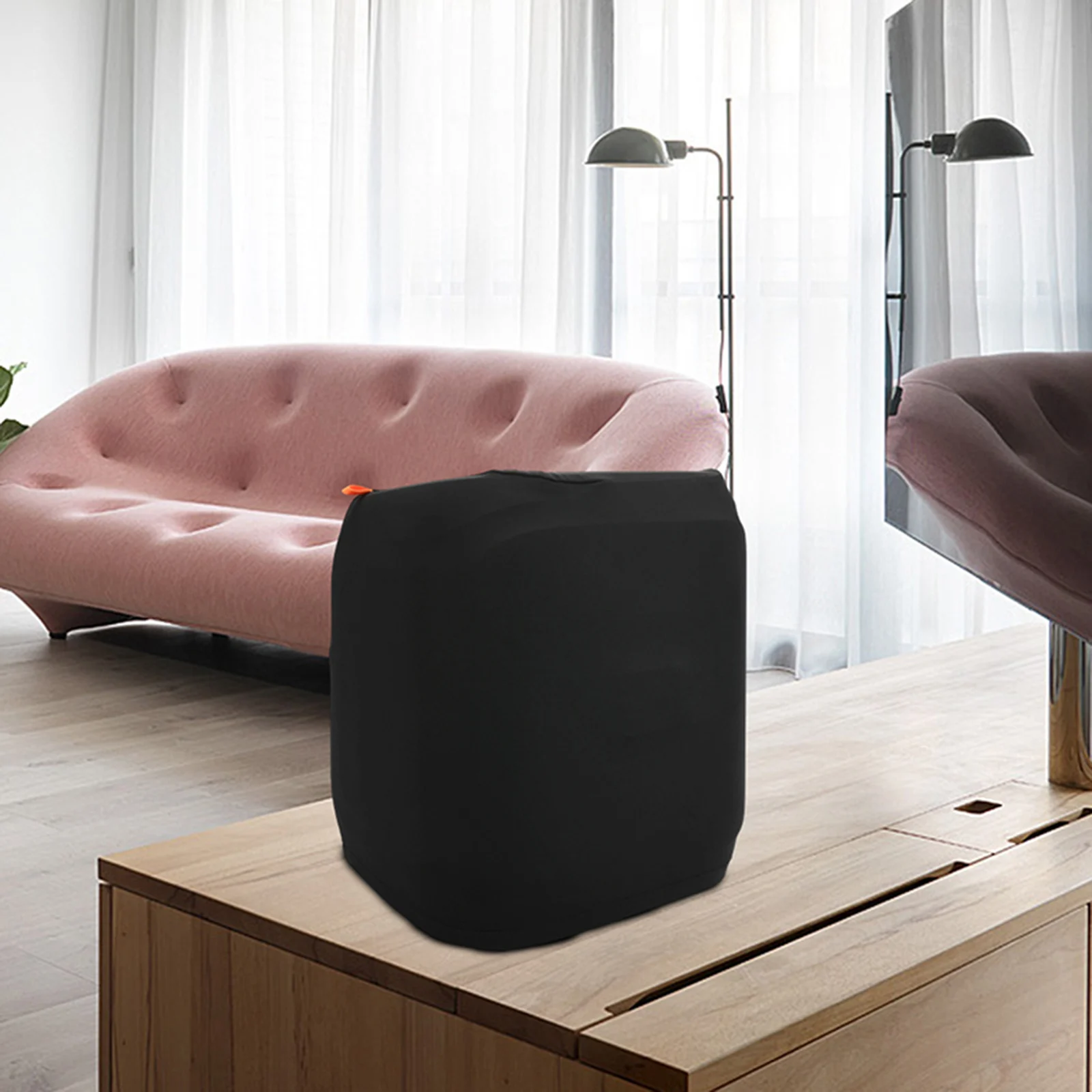 حافظة غبار مع شريط مطاطي ومكبر صوت قابل للتمدد وغطاء غبار واقٍ متعدد الوظائف لهاتف JBL Partybox Encore2