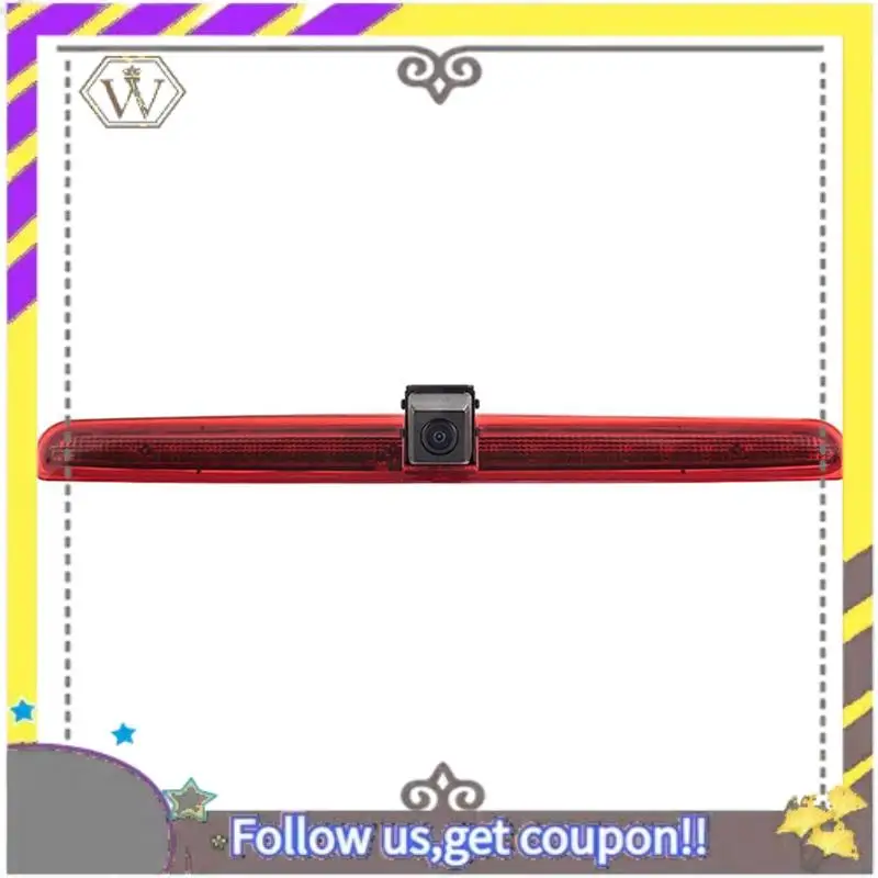 

ABXV-For VW T5 Metroway Kailuwei Single Door RV High Mount Brake Light Camera Accessories Parts Component