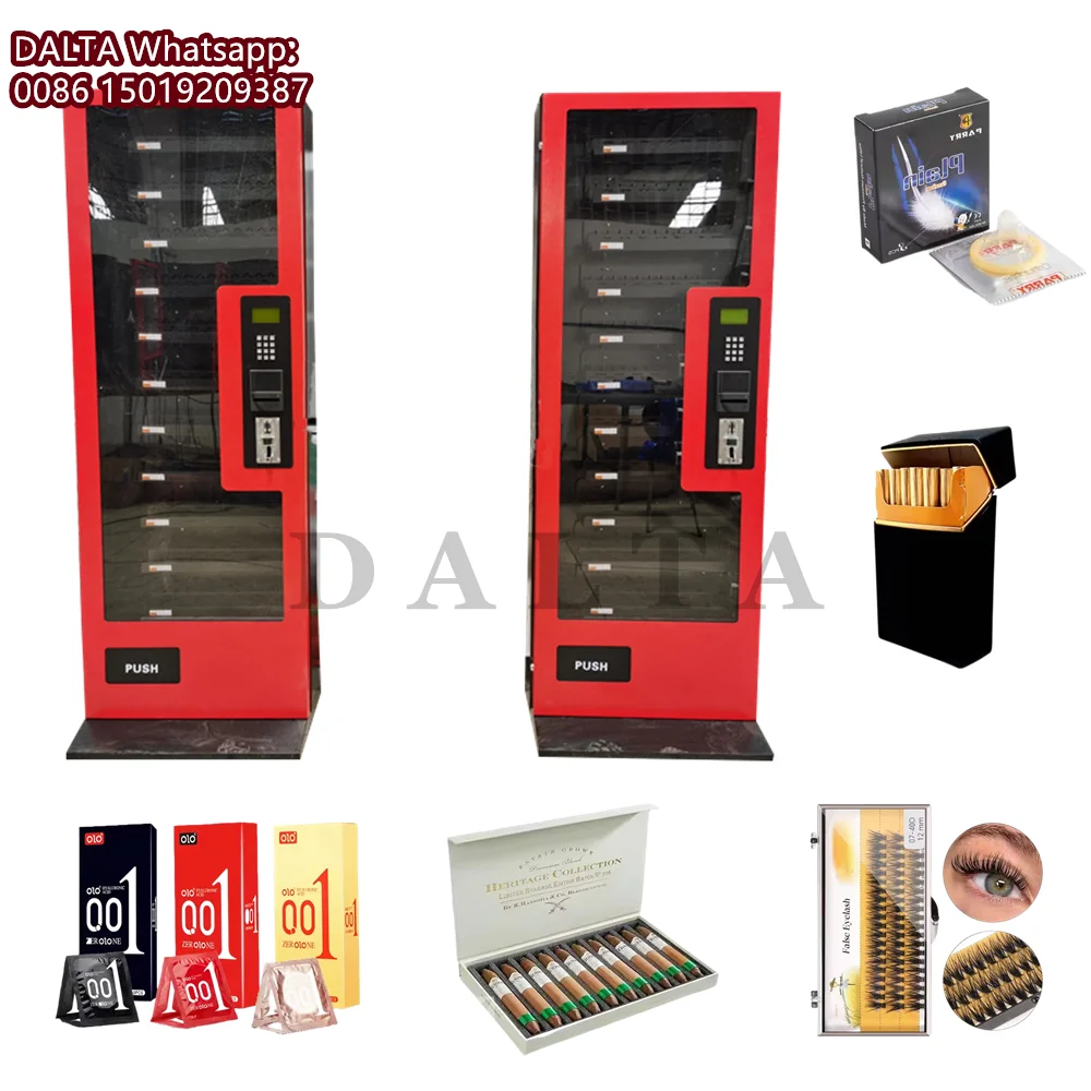 コインアクセプター付きの11層ミニ自動販売機,スナックとドリンクの組み合わせ