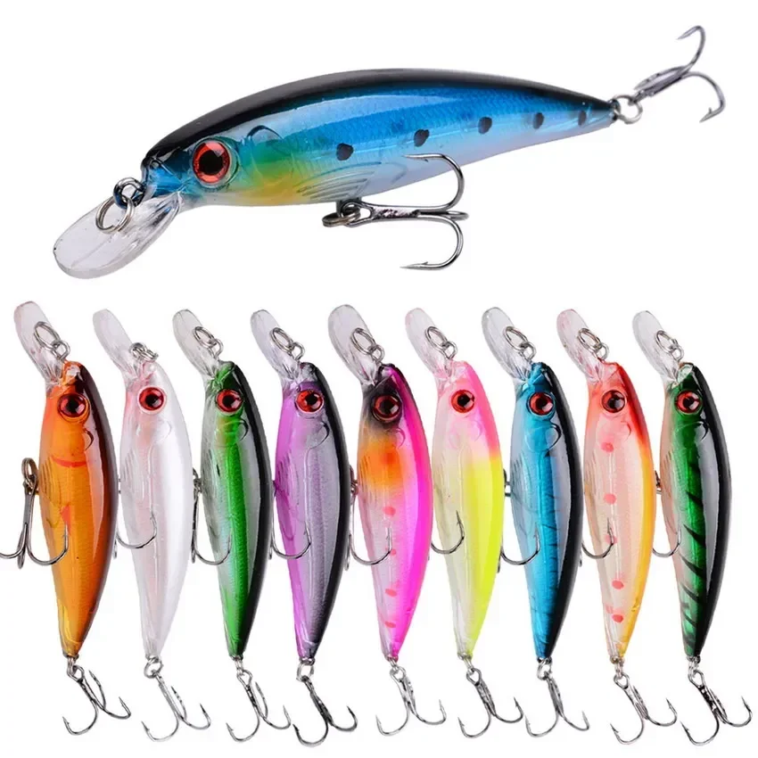 Kit señuelos para carpa: Crankbait Minnow Swimbait Wobbler - imagen 2