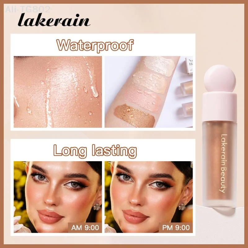1Pc Lakerain Velvet Liquid Blush - บลัชออนเนื้อกำมะหยี่สีสวยติดทนนาน ให้ความชุ่มชื้น ใช้ได้ทั้งแก้มและปาก มี 9 สี