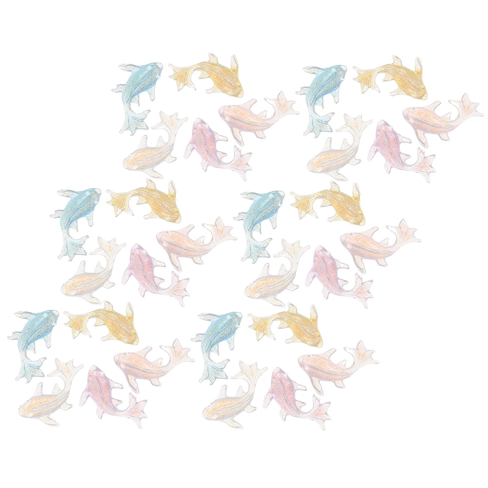 

200 Pcs The Animals Mini Resin Dolphin Figure Little Small Ocean Figures Accessories Figurines Themed