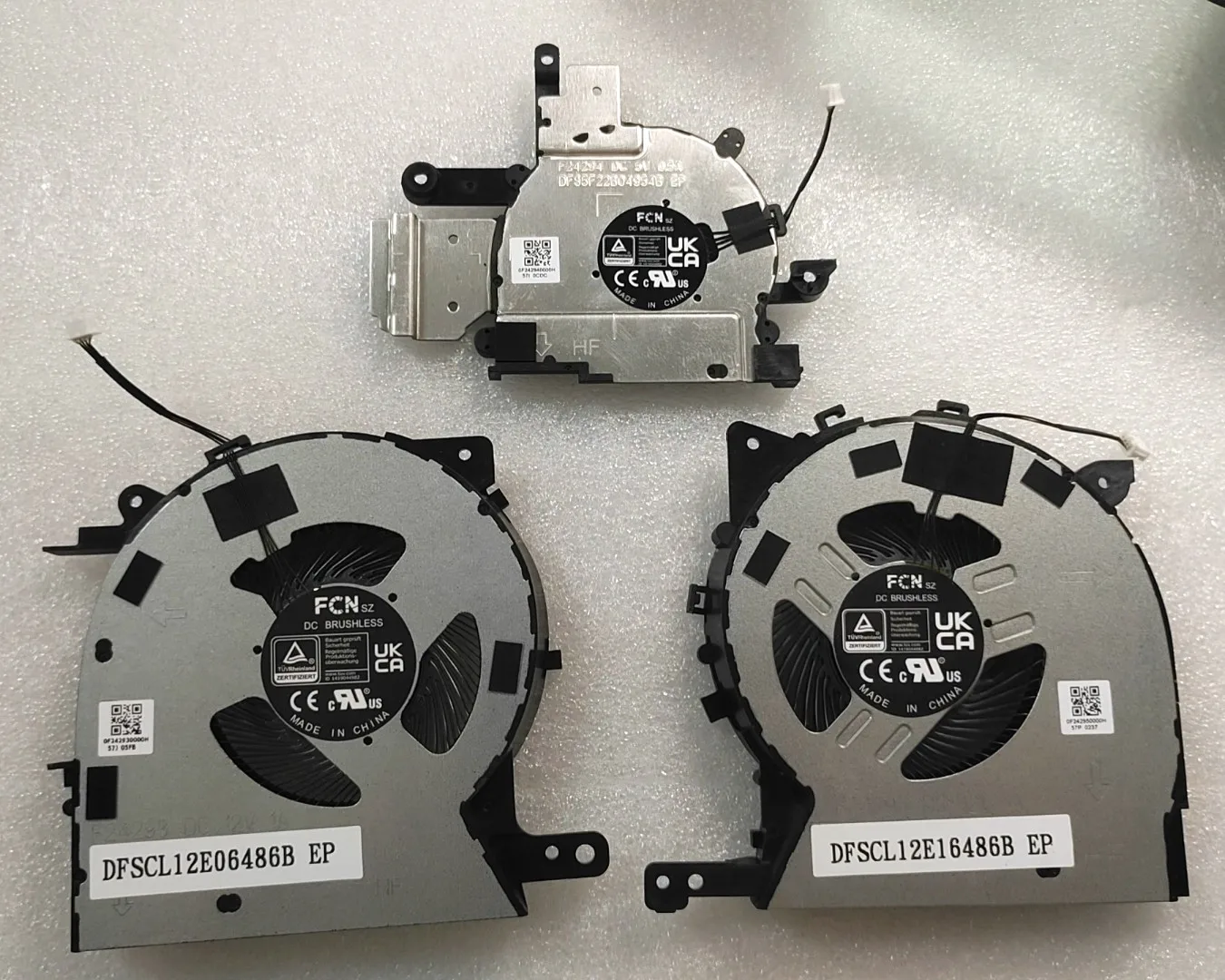 New CPU GPU Cooling Fan for Legion Pro 7 16IAX10H 83F5 Laptop-