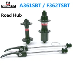 Novatec Hub A361SBT/F362TSBT Road Bicycle Hub Front/Rear Quick Release Bike Hub 2 Bearing Hole 24/24 GH Cassette 8/9/10/11/Speed