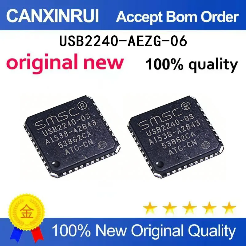 

（5-100 pieces）Brand new original USB2240-AEZG-06 USB2240-06 QFN spot chip IC
