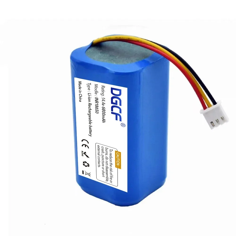 14.4v 6800mAh Original Li-ion Battery for LIECTROUX C30B Robot Vacuum Cleaner Spare Batteries