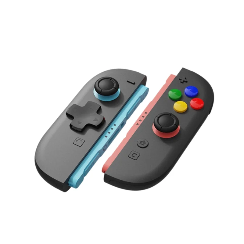 

【Clearance-Sale!】For Switch2 Case Plastic Grip Protective Shell+Button Caps+Direction Keys Kit For Switch2 Grip Case Dust-Proof