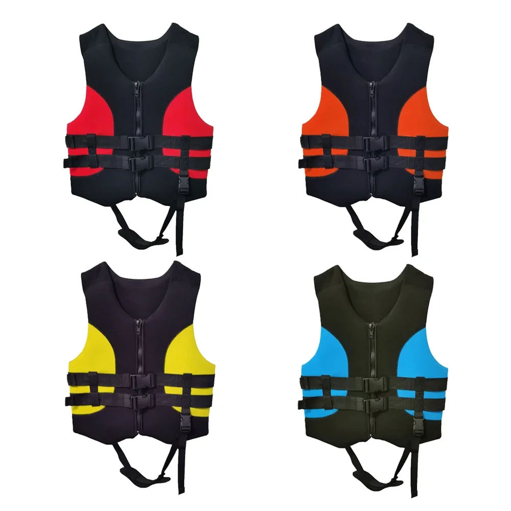 Adult Water Sports Kayak Fishing Life Vest Swimming Surfing Neoprene Life Jackets