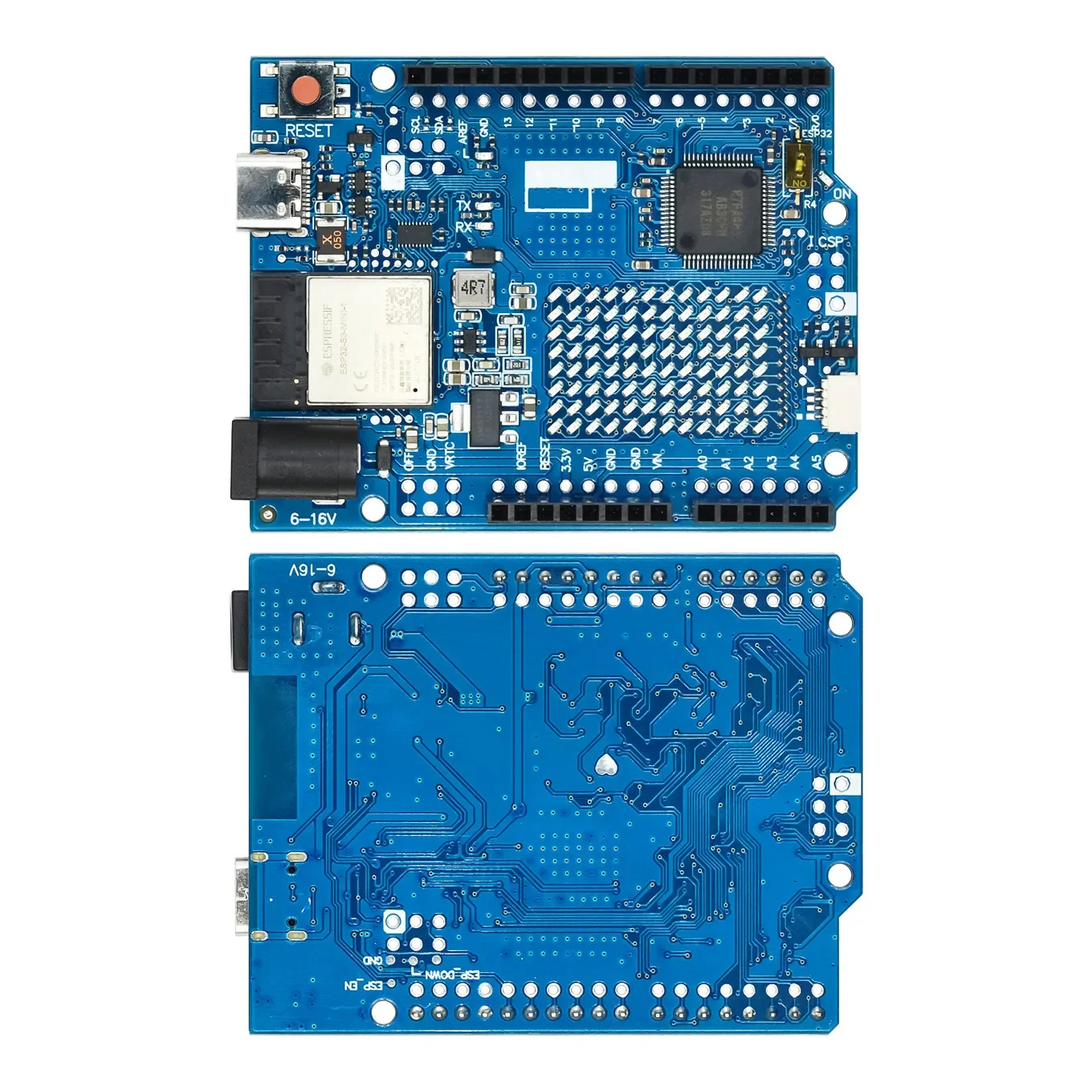 For Arduino UNO R4 Minima ESP32-S3 Type-C USB Board WIFI Edition Development Board Compatible Programming Learning Controller