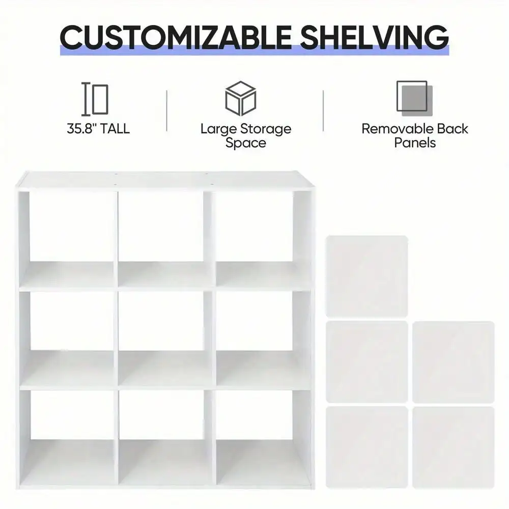 Cube Closet Organizer Storage Shelves Save Space Bookshelves
