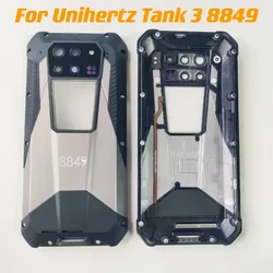 New Original For Unihertz TANK 3 8849 6.79inch Cellphone Housings Back Battery Cover Case Repair Parts