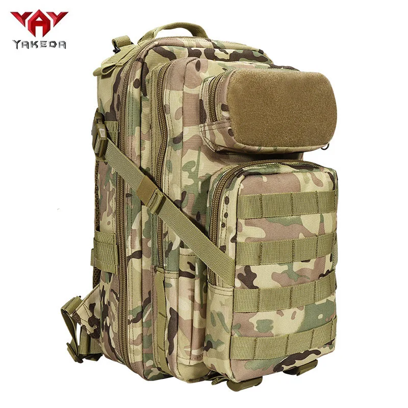 YAKEDA Tactical Backpack Rucksack Encrypted 600D 3P Backpack