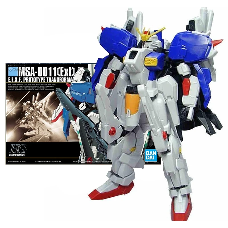 

Original Genuine Gundam Assembled Model HGUC 1/144 Ex-S MSA-0011 (Ext) Gunpla Action Anime Figure Mobile Suit Gift For Children