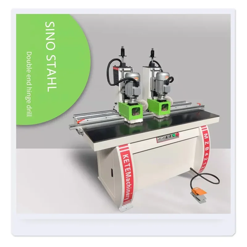for SINO STAHL High Precision Electric Woodworking Drilling Machine for Door Cabinet Hinges 220V 380V 410V 1 Year Warranty