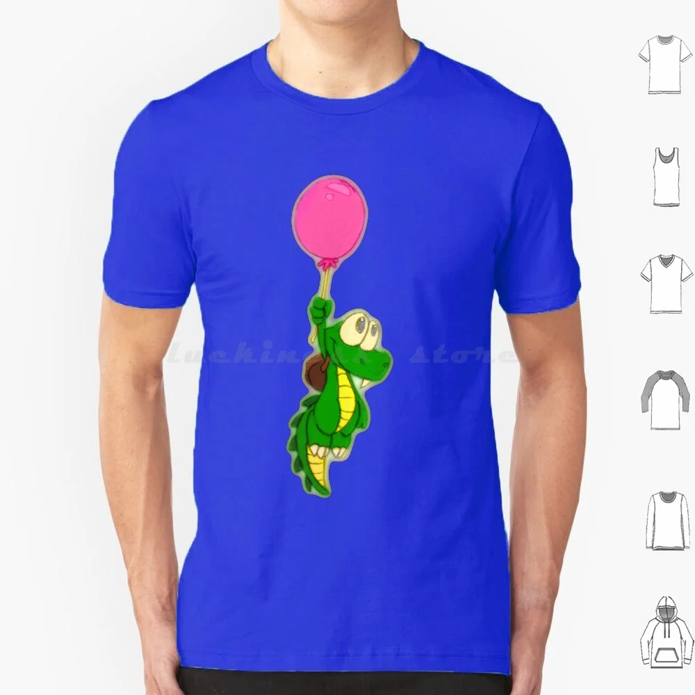 Croc! With His Balloon. T Shirt 6Xl Cotton Cool Tee Croc Croc2 Legend Gobbos King Cute Platform Ps One Two Awesome Retro