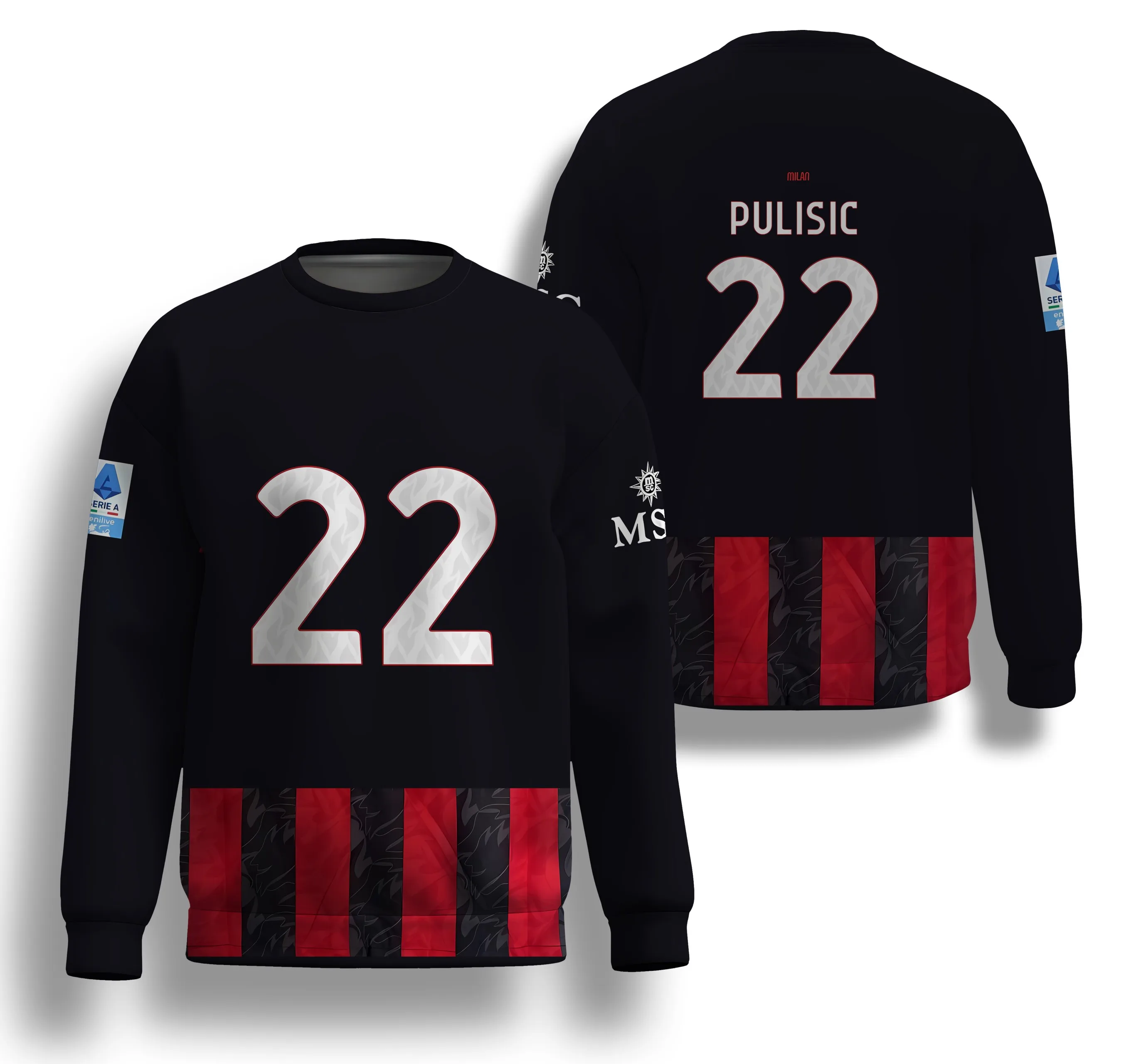 السترة الرجالية الجديدة ذات الرقبة المستديرة لربيع وخريف 2025 هي ملابس الشارع المطبوعة الرقمية غير الرسمية والعصرية #2