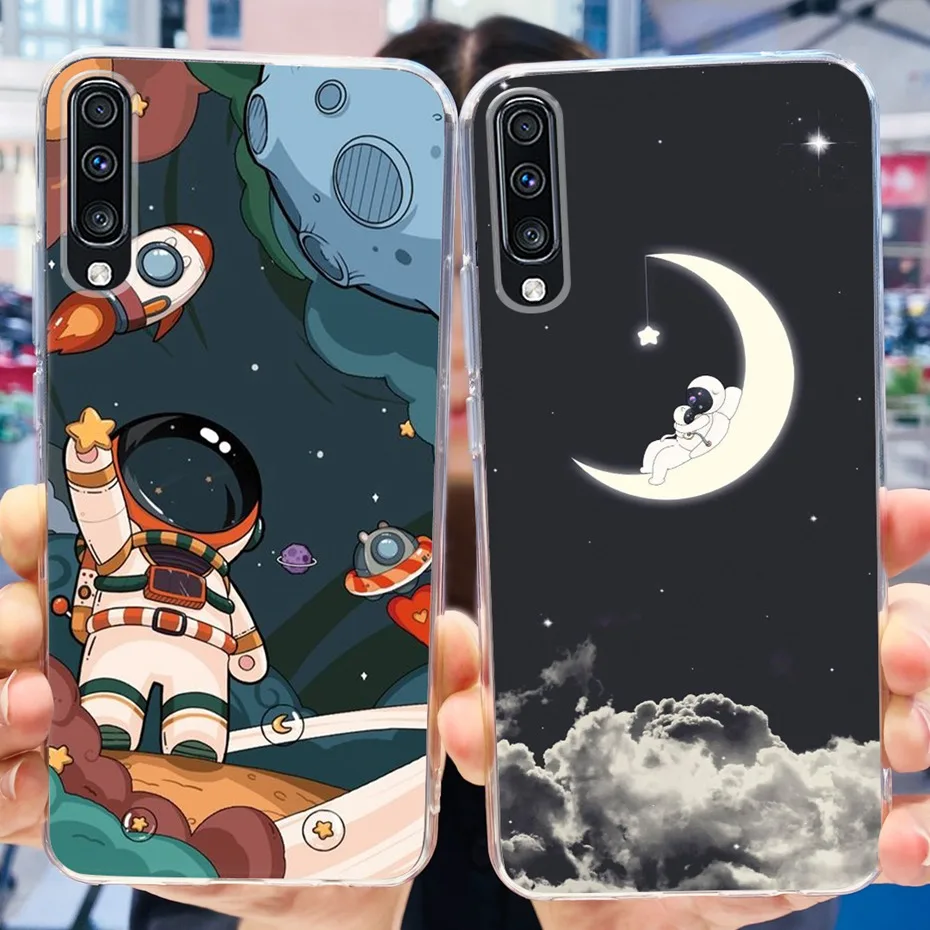 For Samsung Galaxy A50 50S A30S Phone Case Cute Painted Soft Silicone TPU Back Cover For Samsung A50 A 50S A30S Cases Fundas