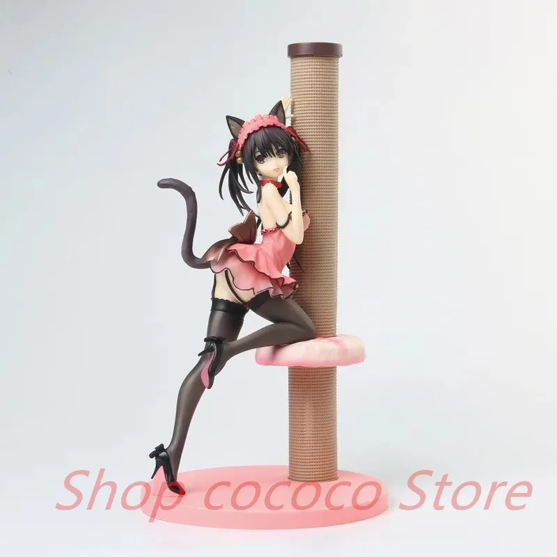 

Date a Live Anime Tokisaki Kurumi Nightmare Cat Ver PVC Action Figure Collectible Model Doll Toy