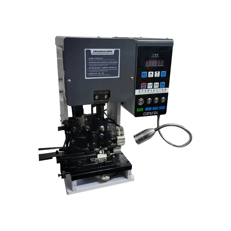 Semi Automatic Utra Silent Terminal Machine 1.5t Crimping Machine Wire Stripping and Crimping Terminal Machine