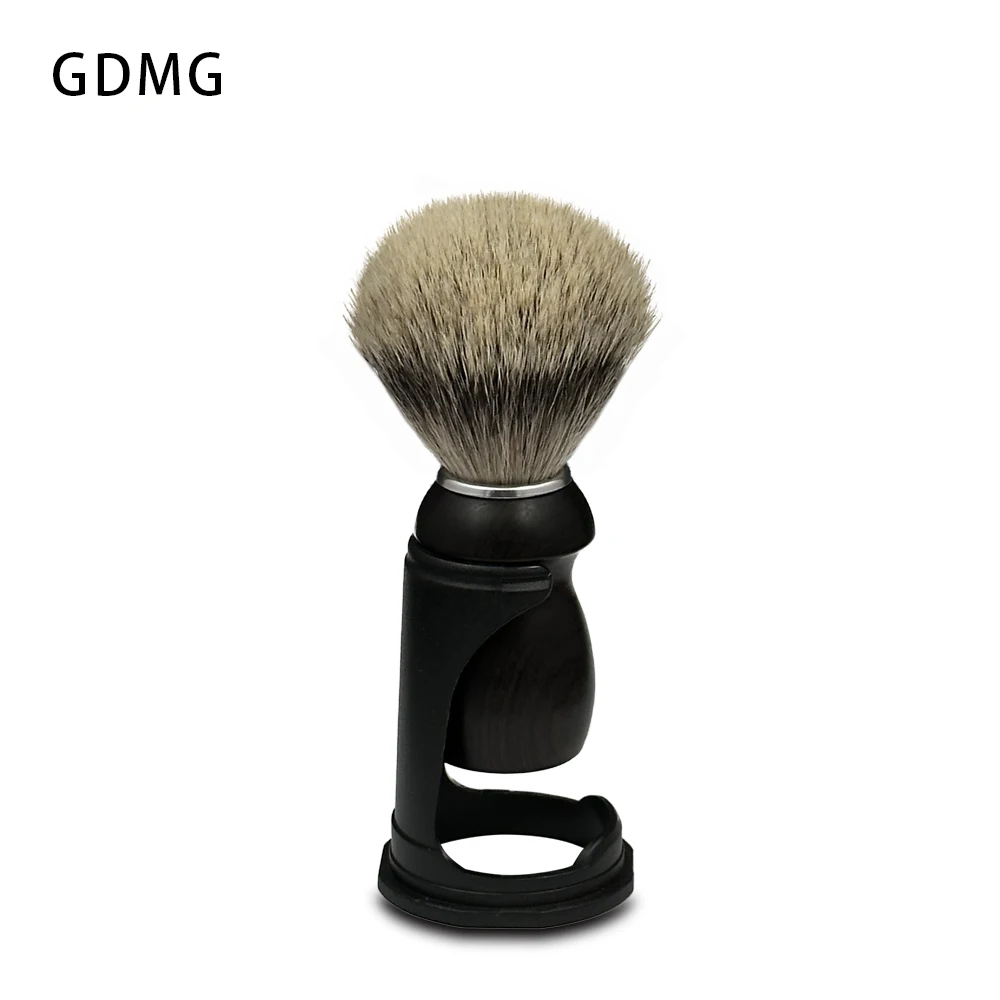 

GDMG-19mm Shaving Brush Little Bee Bundled Brush Stand Men's shaving tools Ebony wood Handle Barber Shop tools