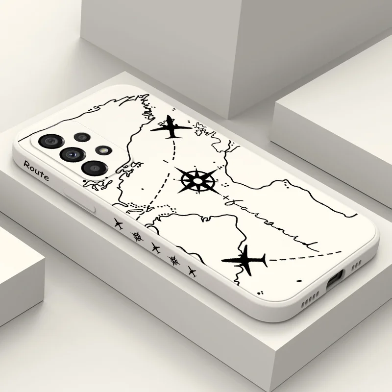 

Cute Little Airplane Case For Samsung Galaxy A73 A53 A33 A23 A13 A03 A72 A52 A52S A32 A22 A12 A02 A02S A71 A51 A31 A21S 4G 5G Co