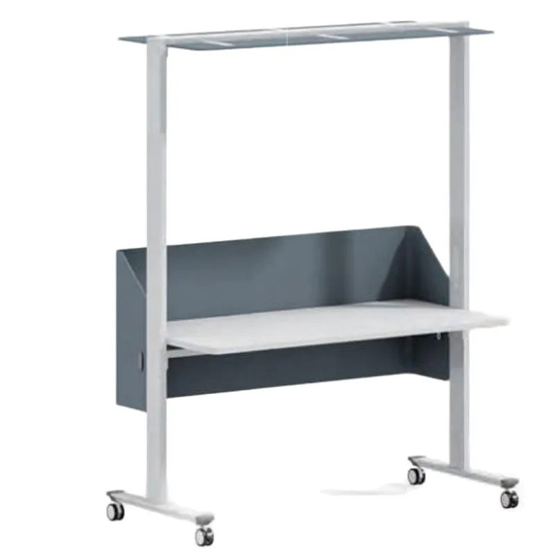 

School library reading table welcome consultation desk host podium rostrum mobile speech reading table desk