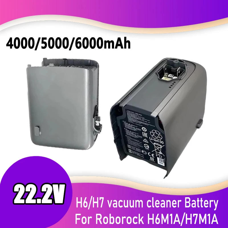 Für Roborock H6 / H7 Staubsauger Zubehör Lithiumbatterie H6M1A / H7M1A Hochleistungsbatterie