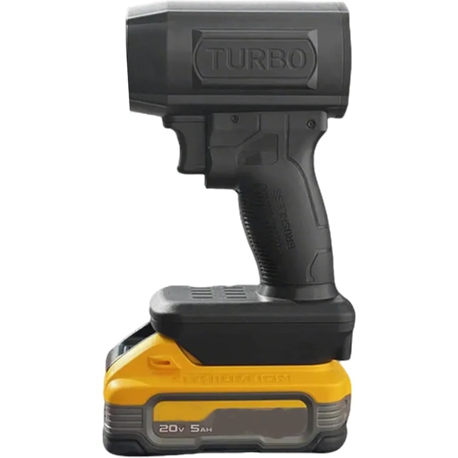 

Storm Industries Jet Blower 2.0 Electric Cordless Leaf Blower with 130 000 RPM and 200 Mph High-Speed Airflow Powerful Portable