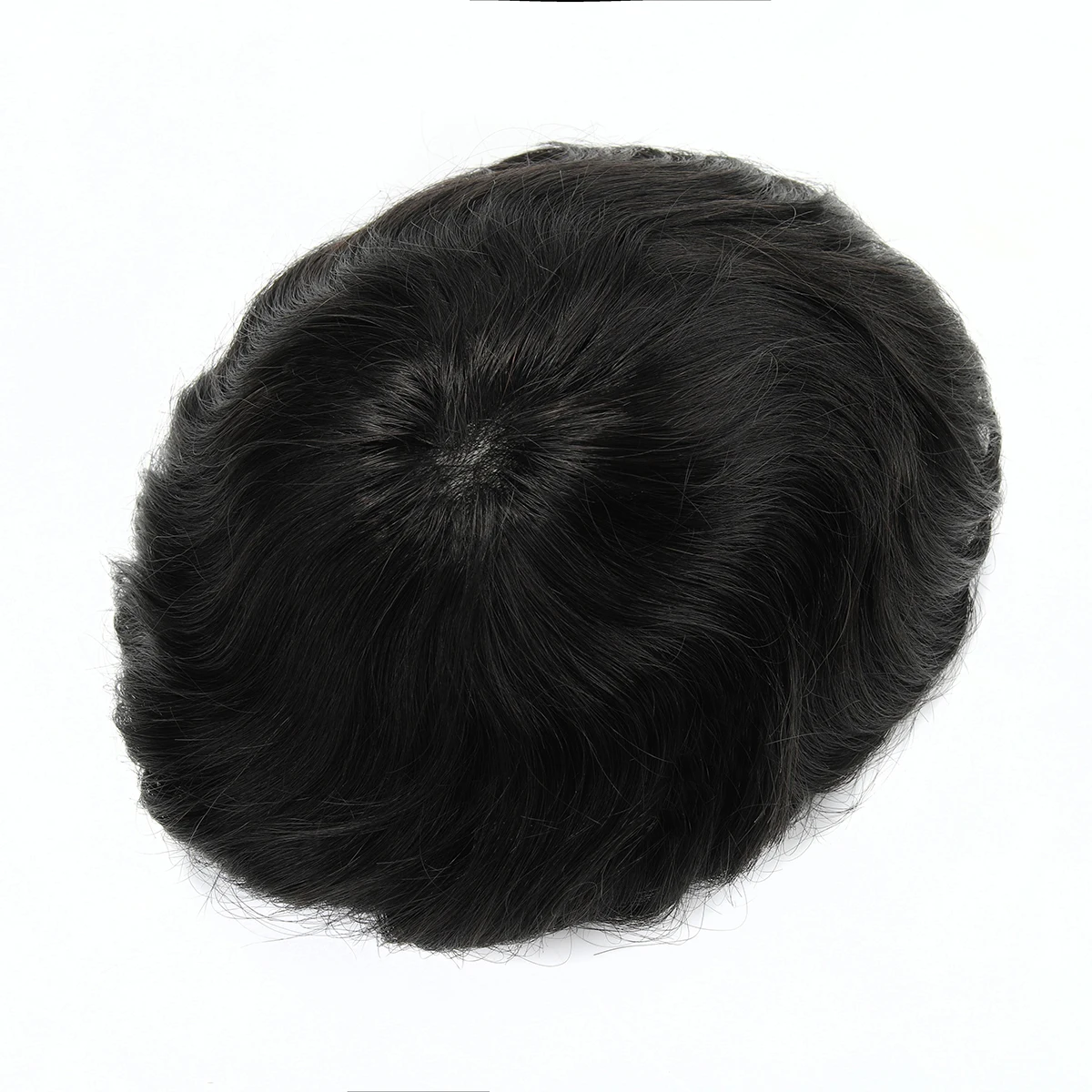 Beeos TJNG 6 inches 0.03-0.04mm Super Thin Skin Men Toupee Hair System Human Hair Protesis Capilar Hombre Pelo Humano