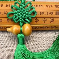 1Pc Lucky Charm Chinese Knot Feng Shui Gourd Pendant Home Car Hanging Decoration