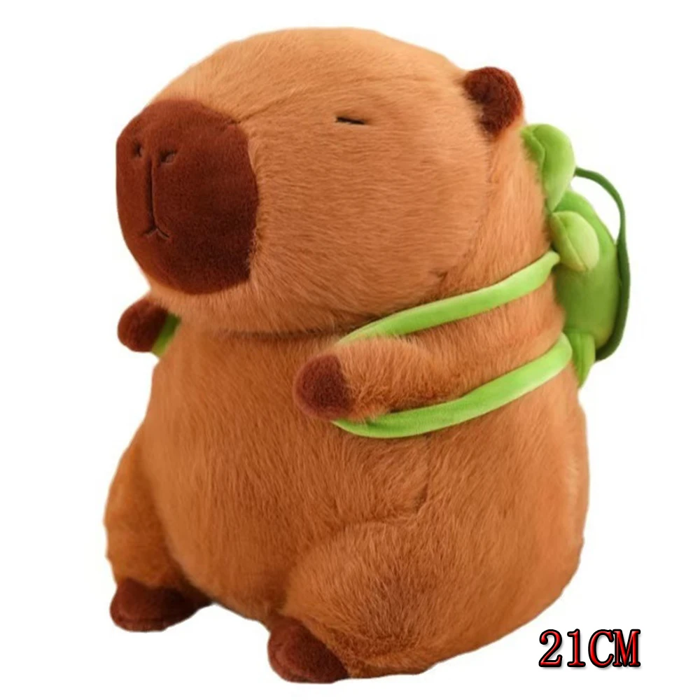 Capybara Plush Simulation Capibara Anime Fluffty Toy Cute Doll Stuffed Animals Soft Doll Plush Christmas Thanksgiving Gift